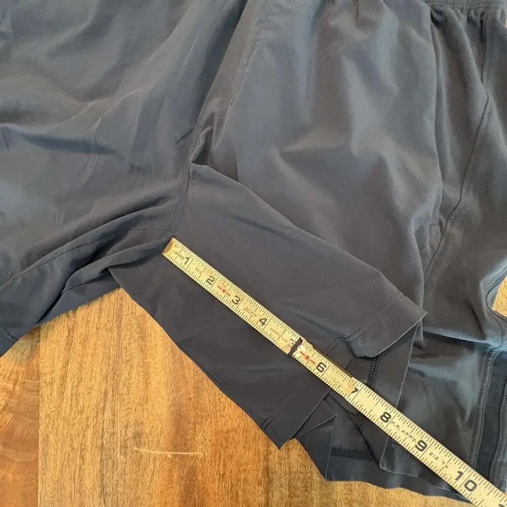 Lululemon Shorts Mens Medium Blue 7 Inch Inseam Athletic Drawstring Pockets
